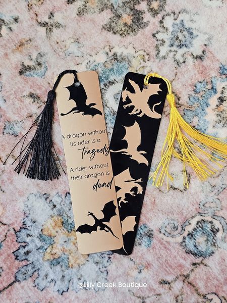 Fourth Wing 2piece Bookmark Set