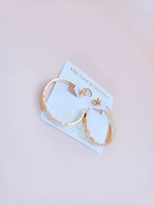 Open Hoop Earrings