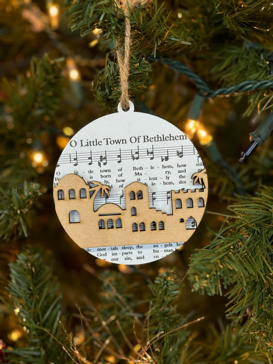 O Little Town of Bethlehem Ornament