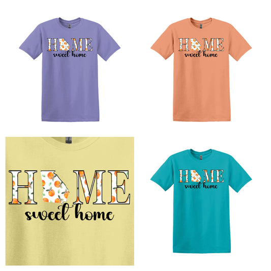 The Peach Depot - Home Sweet Home Tee