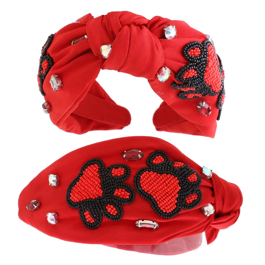 PAW PRINT Game Day Headband