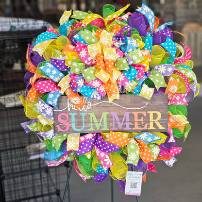 Hello Summer Wreath