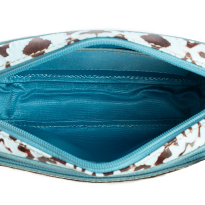 Tilla's Mine Trail Shoulder Bag in Turquoise & Black