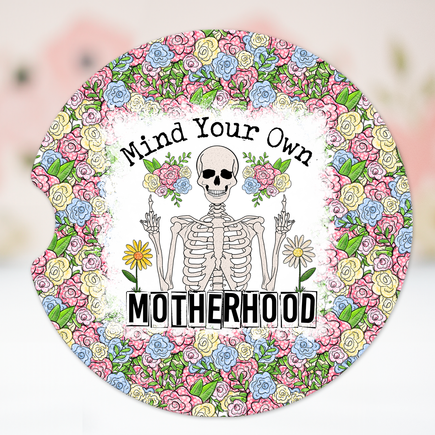 Mind Your Own Motherhood Car Coaster Set