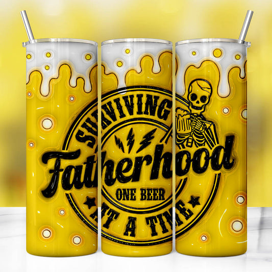 Surviving Fatherhood One Beer at a Time Tumbler