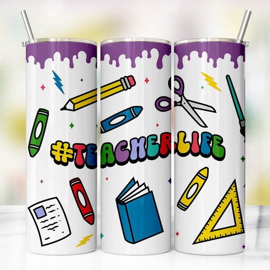 Teacher Life Tumbler