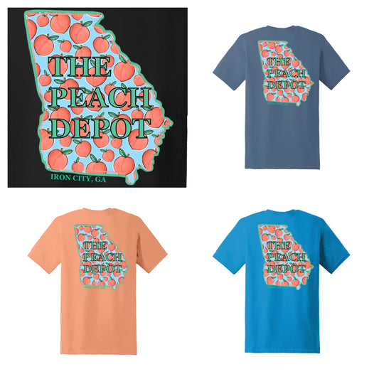 The Peach Depot - Georgia Peach State Tee #2