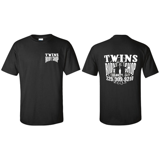 TWINS BODY SHOP BUSINESS TEE