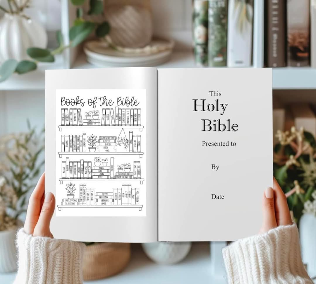 Books of the Bible Reading Tracker Sticker