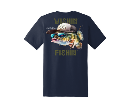 Wishin' I Was Fishin' Tee