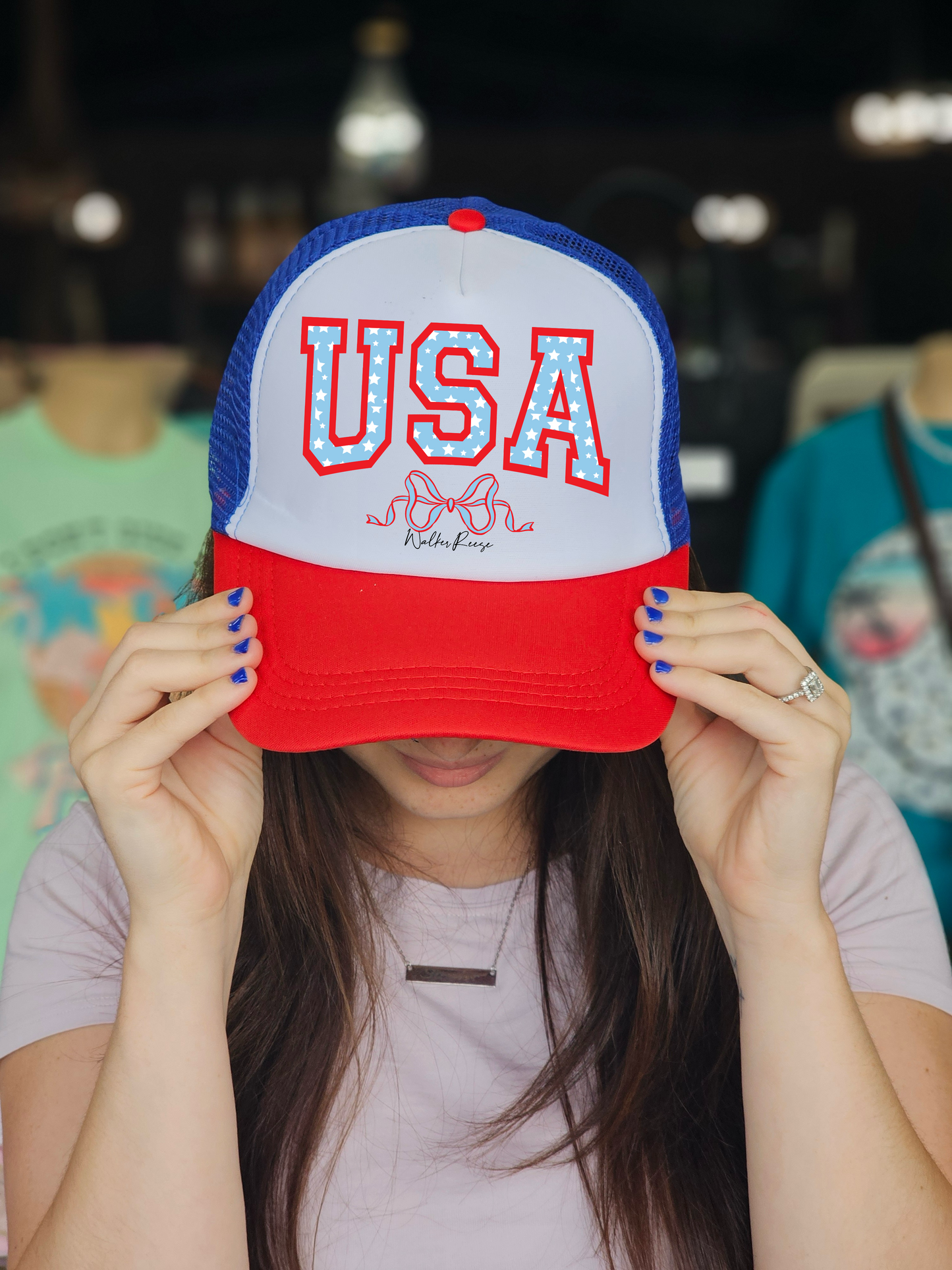 Preppy USA Trucker Hat