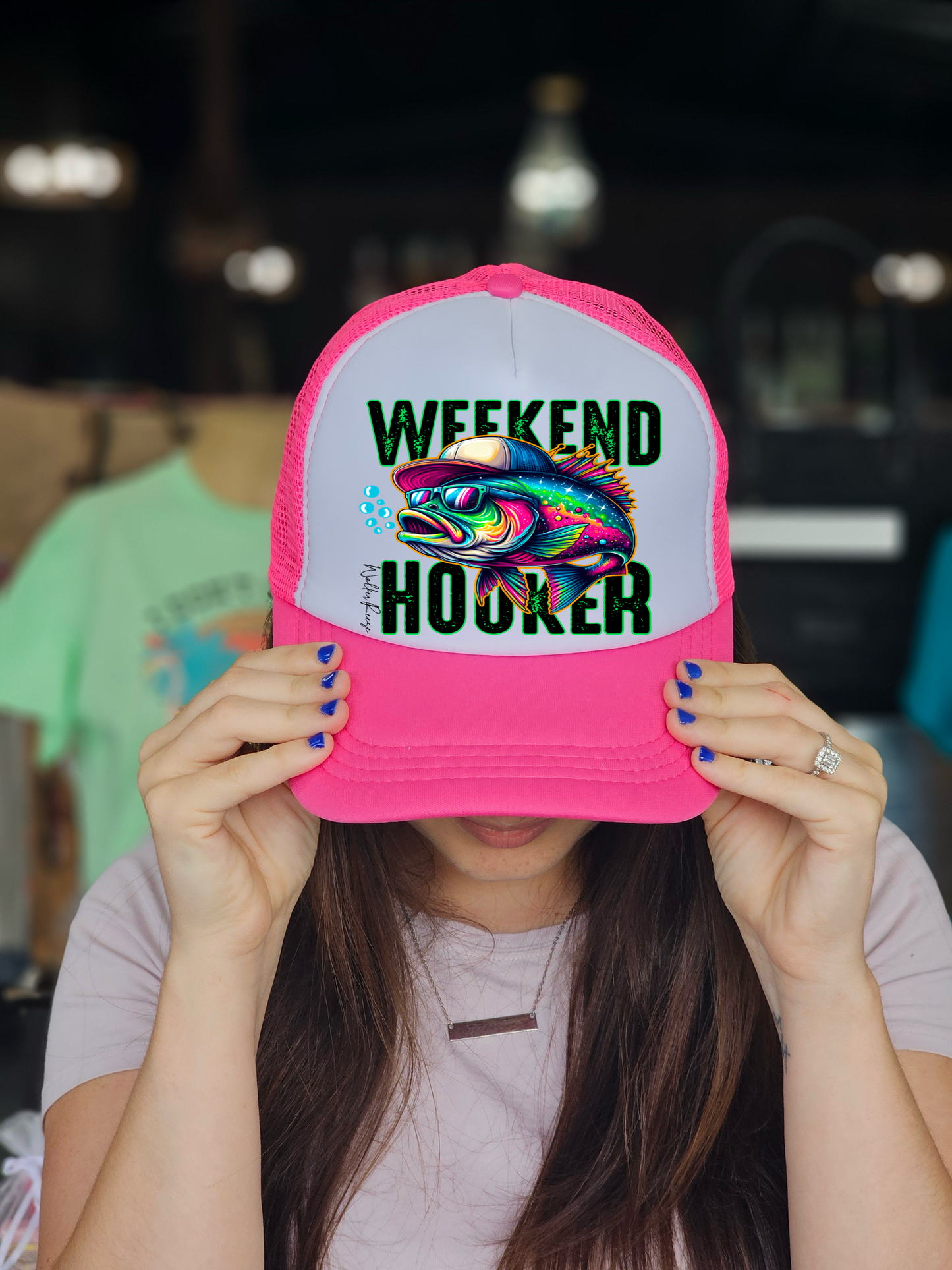 Weekend Hooker Trucker Hat