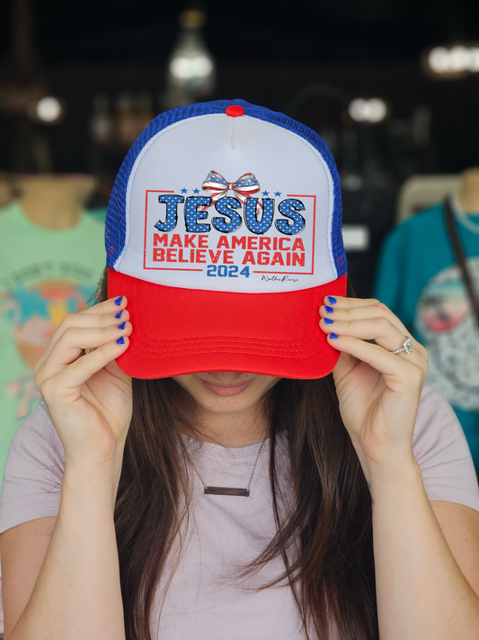 Make America Believe Again Trucker Hat