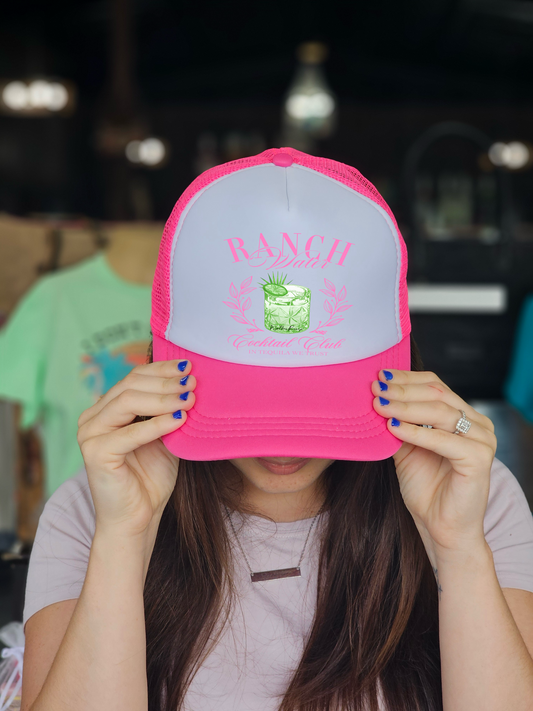 Ranch Water Cocktail Club Trucker Hat