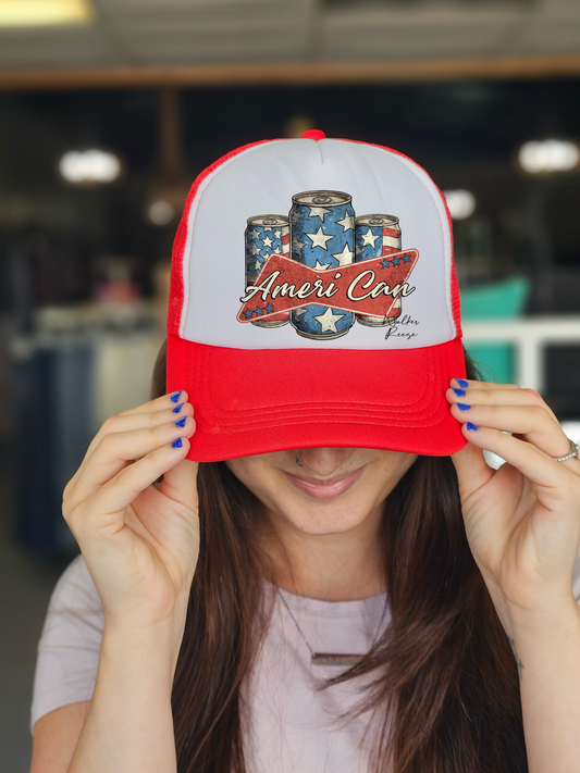 Ameri Can Trucker Hat