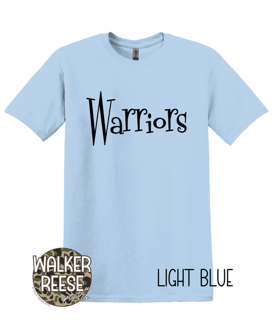 Funky Serif WARRIORS Tee