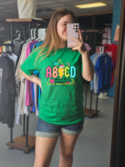 ABCD The Teacher Tour Tee