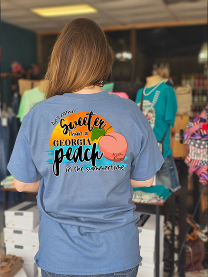 Ain't Nothin Sweeter than a Georgia Peach Tee