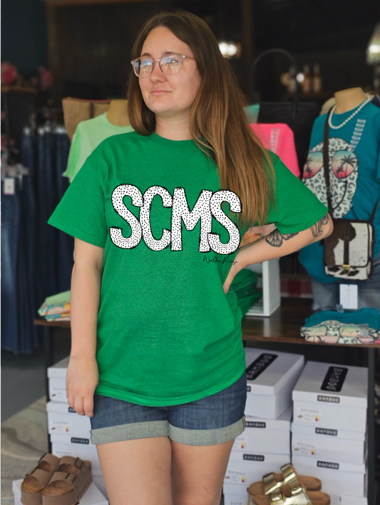 SCMS Dottie Font Tee