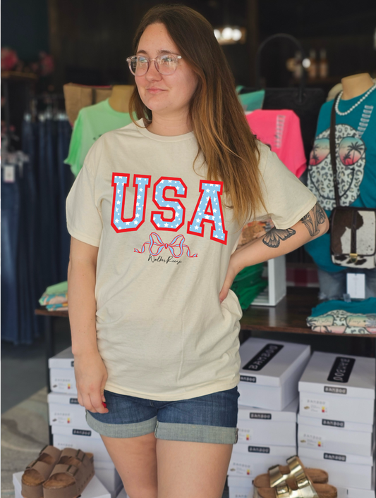 USA Bow Tee