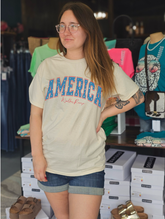 AMERICA Logo Tee