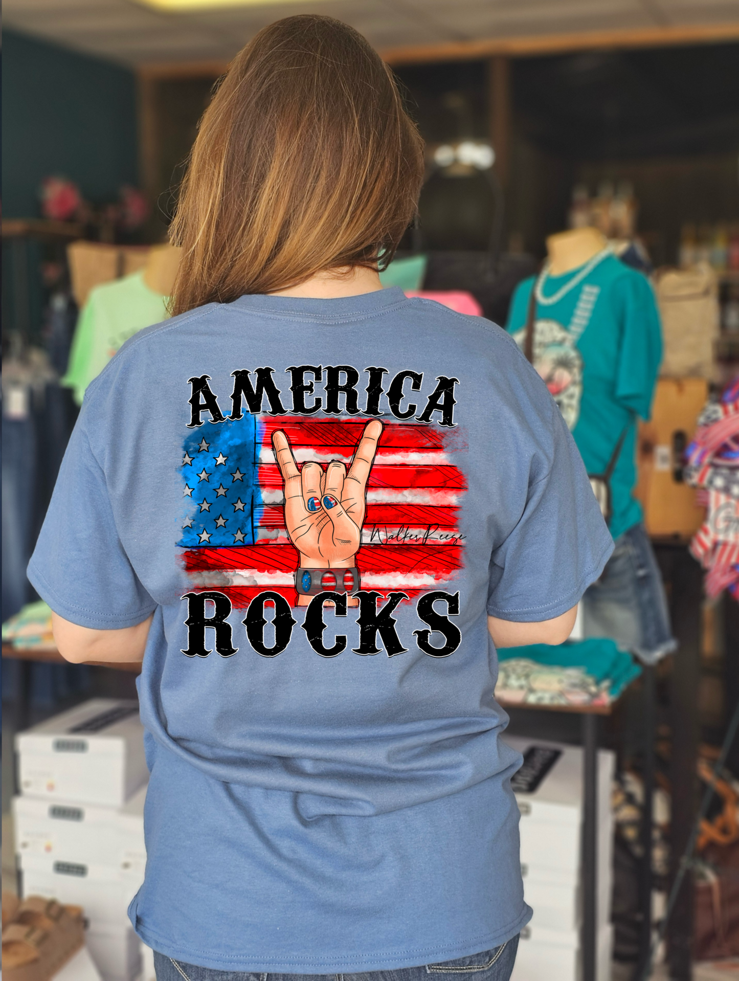 America Rocks Tee