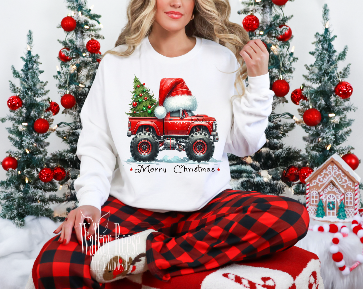 Merry Christmas Old Truck Tee