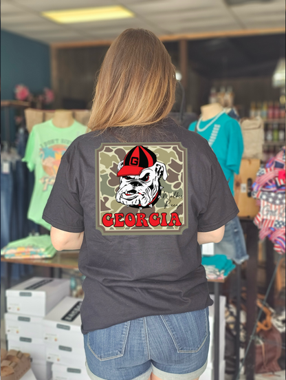 Old School Camo Georgia Tee