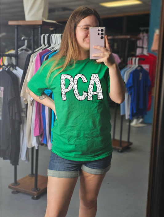 PCA Dottie Font Tee