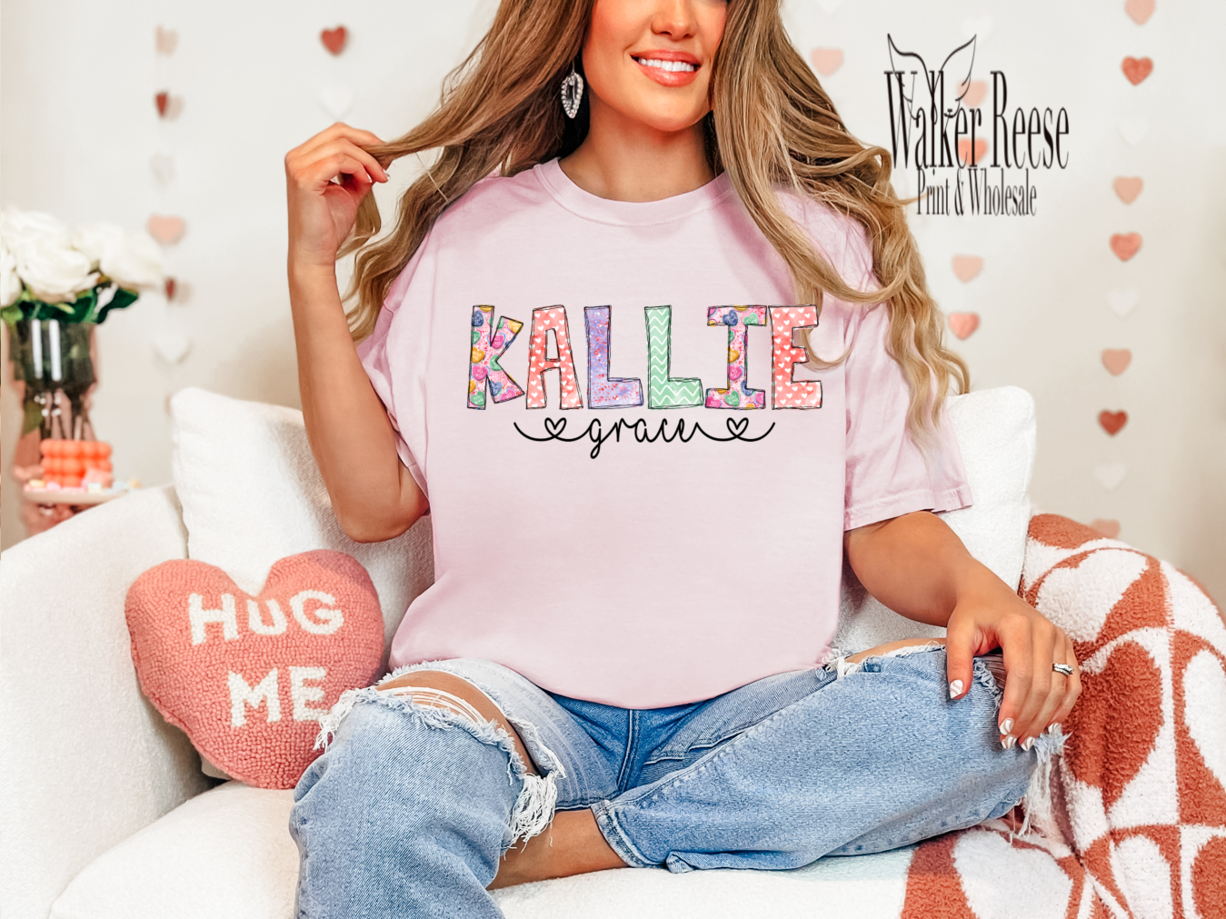 Valentine Name Tee