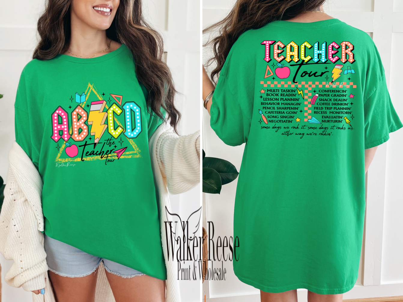 ABCD The Teacher Tour Tee