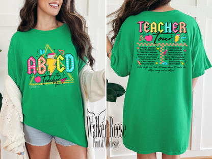 ABCD The Teacher Tour Tee