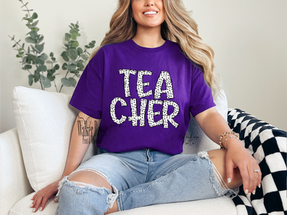 TEACHER Dottie Font Tee