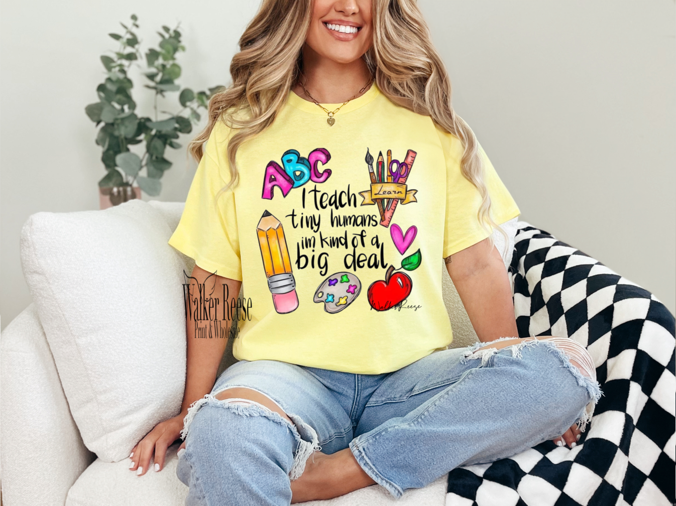 I Teach Tiny Humans Tee