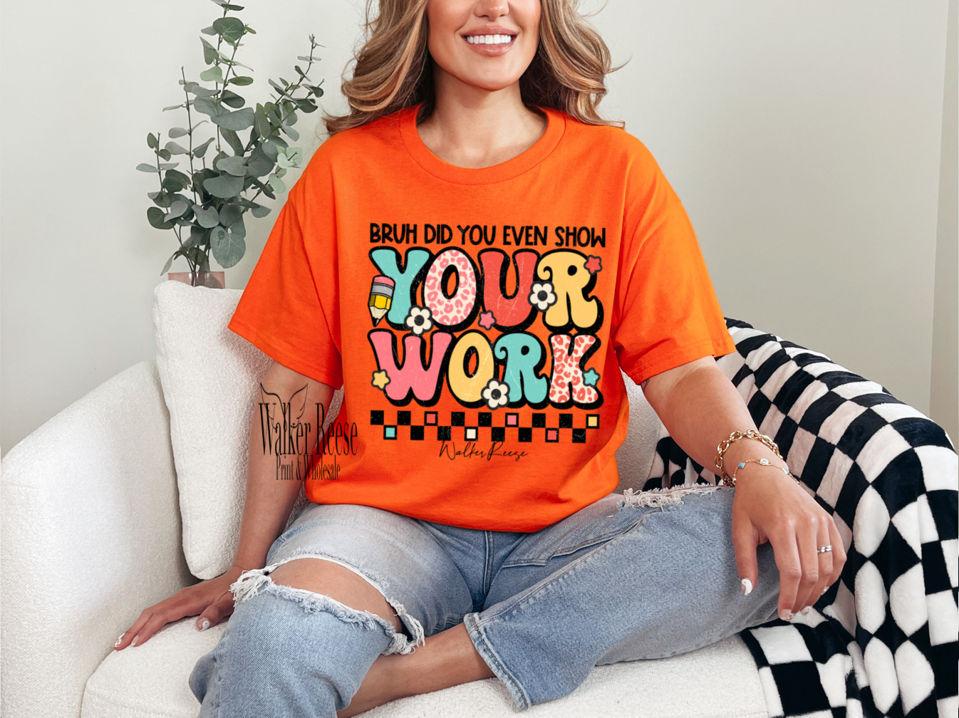 Bruh Did You Even Show Your Work Tee