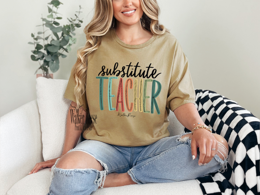 Substitute Teacher Tee