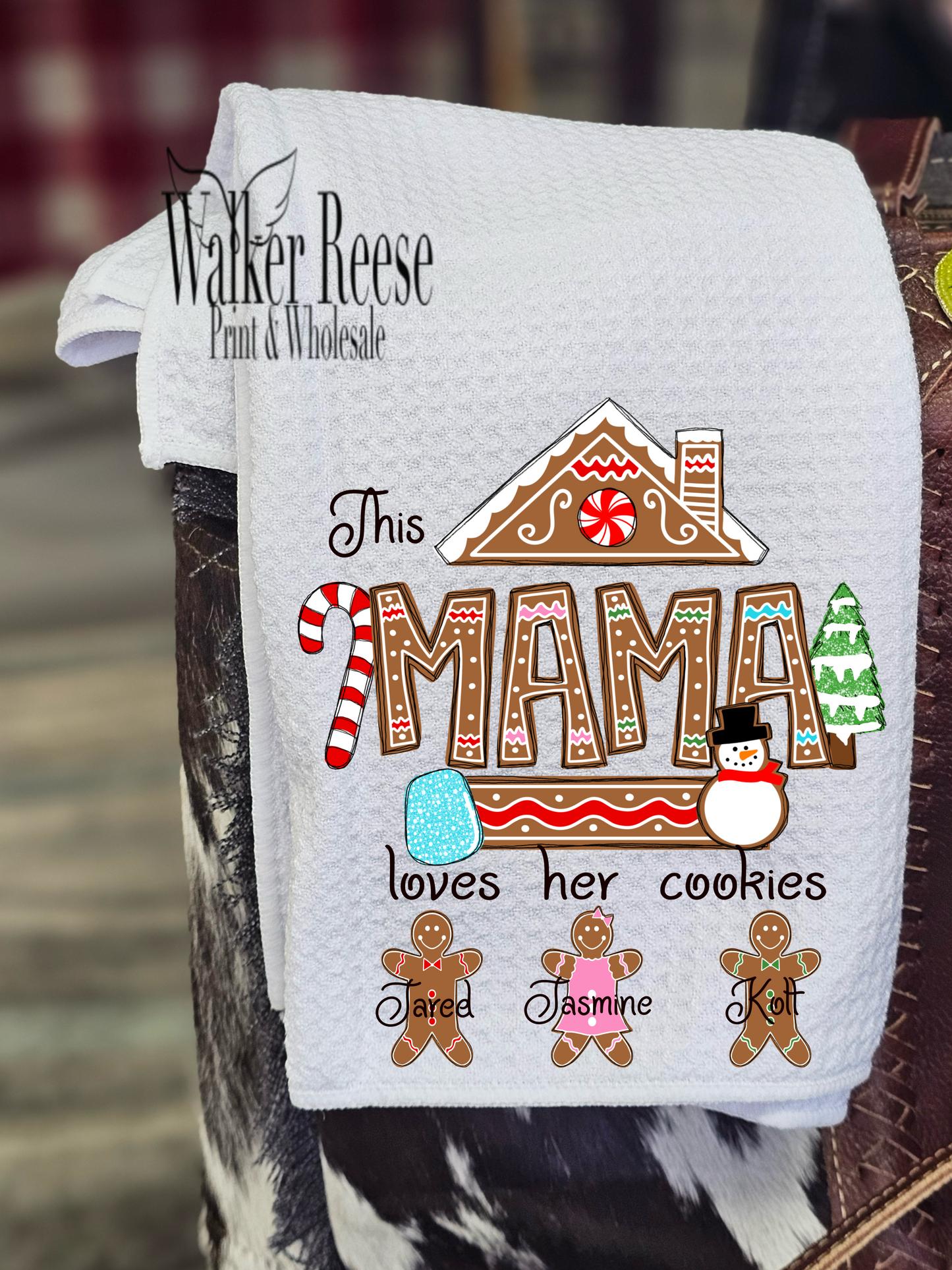 This Mama Loves Her Cookies Tea Towel