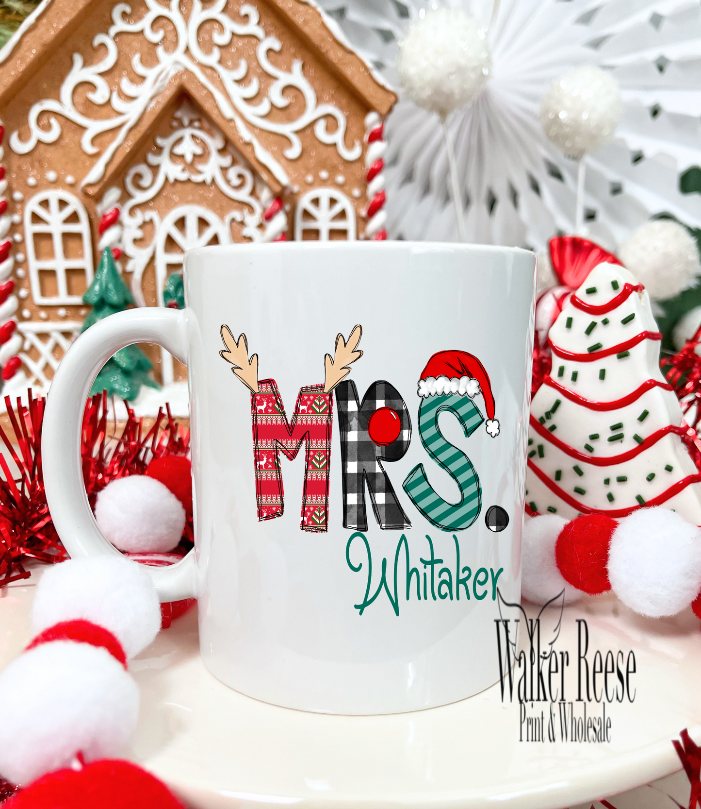 Christmas Alpha Mrs. 11oz Coffee Mug