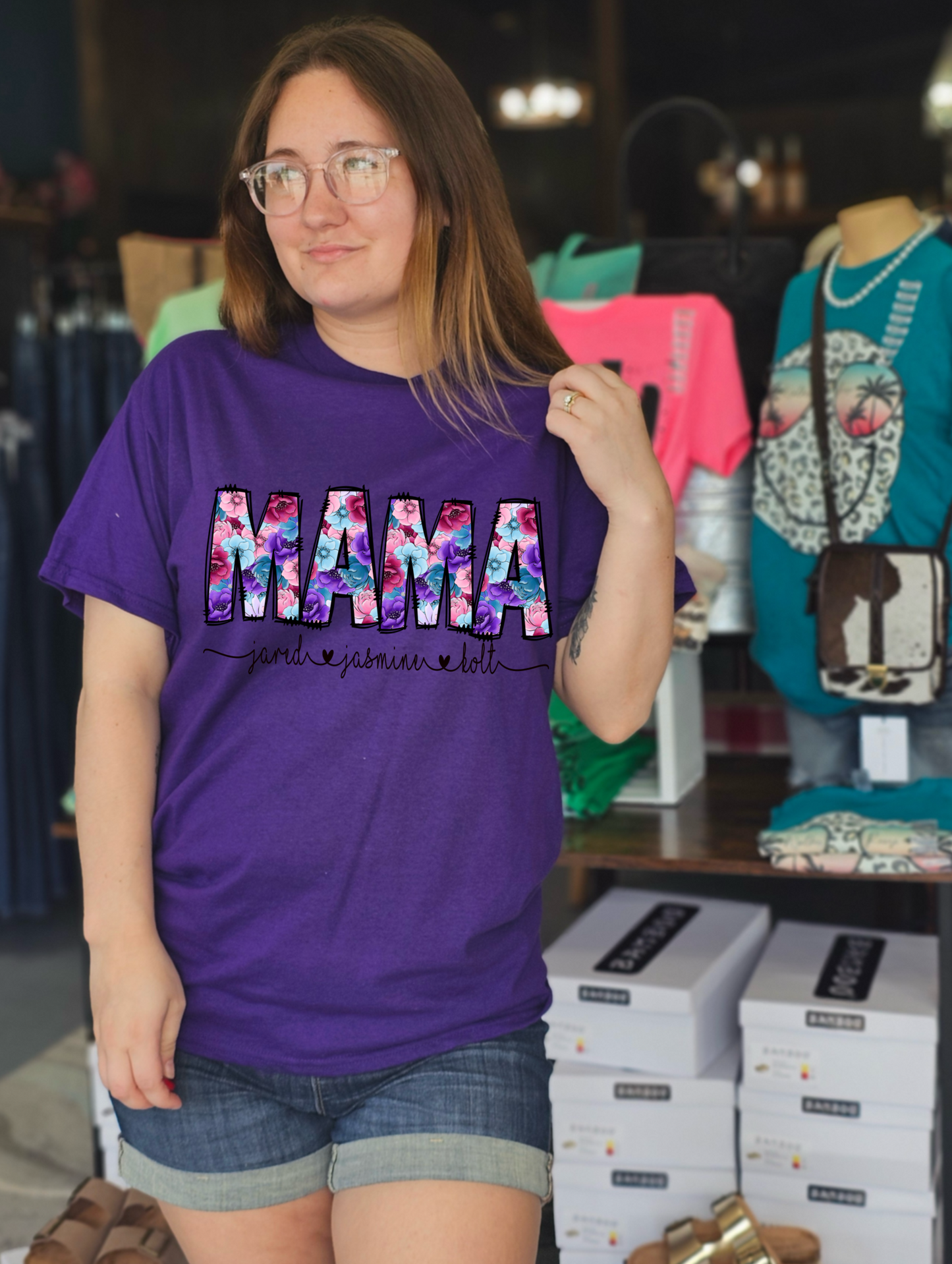 Floral Mama Tee