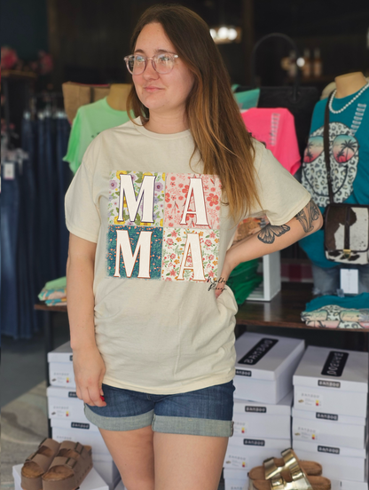 Floral Mama Mini Matching Tee