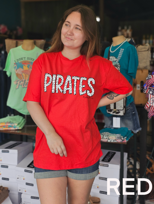 PIRATES Dottie Font Tee #2