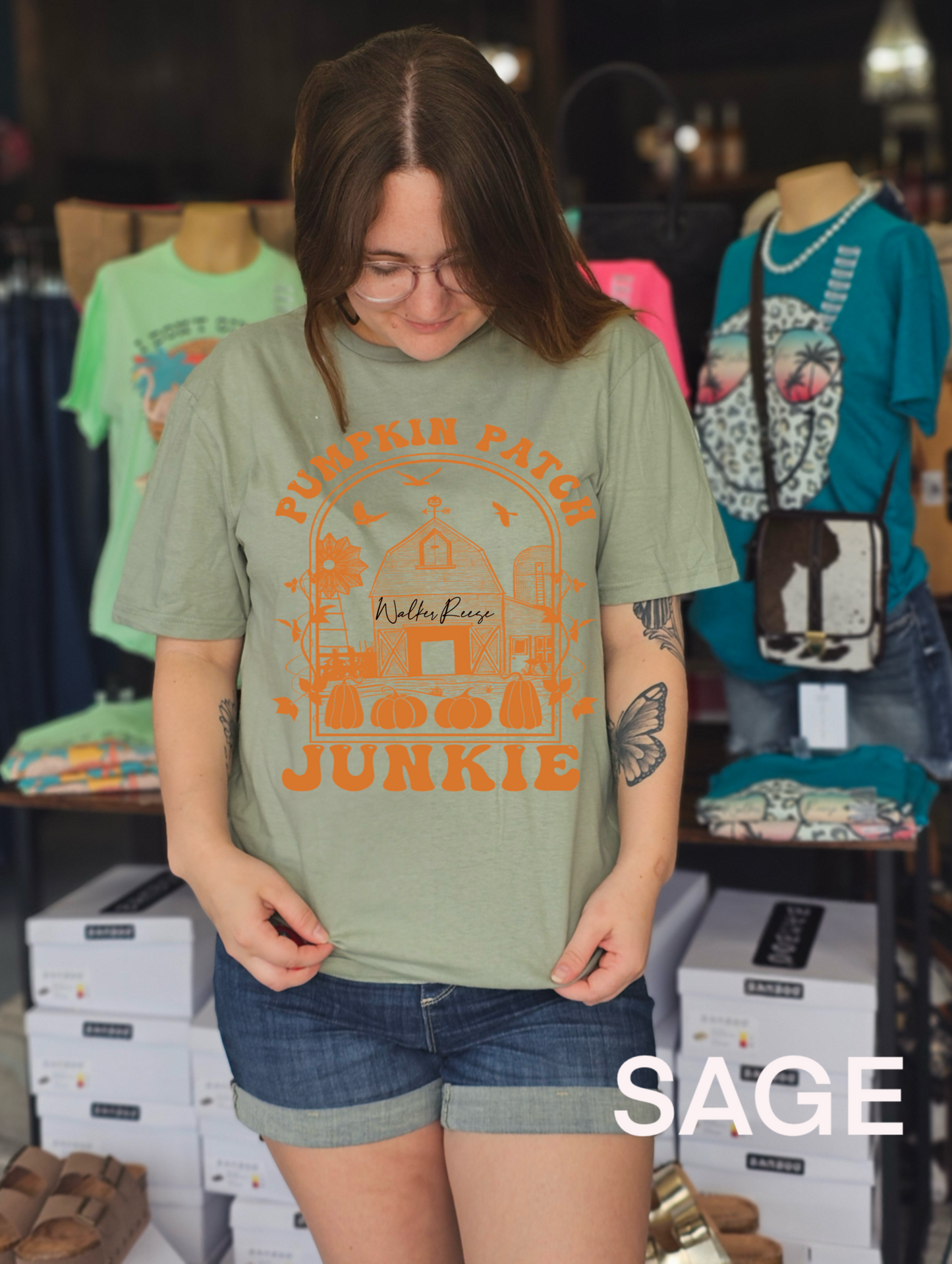 Pumpkin Patch Junkie Tee