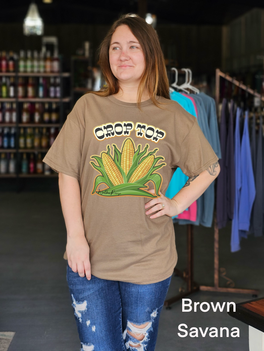 Crop Top Corn Tee