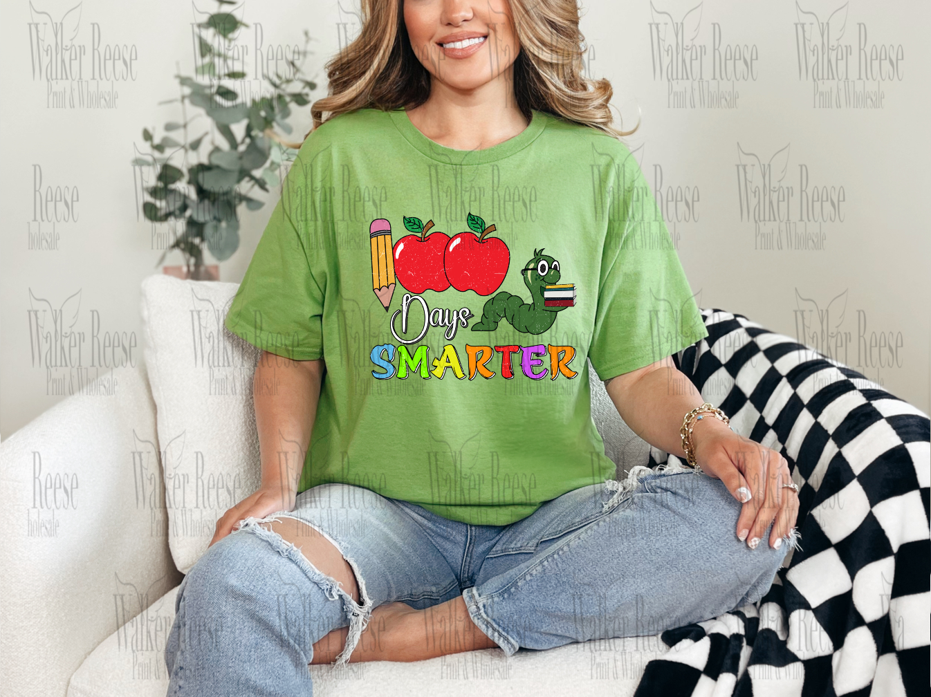 100 Days Smarter Tee