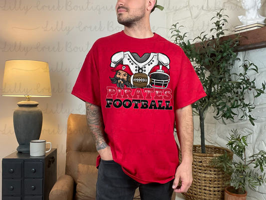 Pirates Football Tee