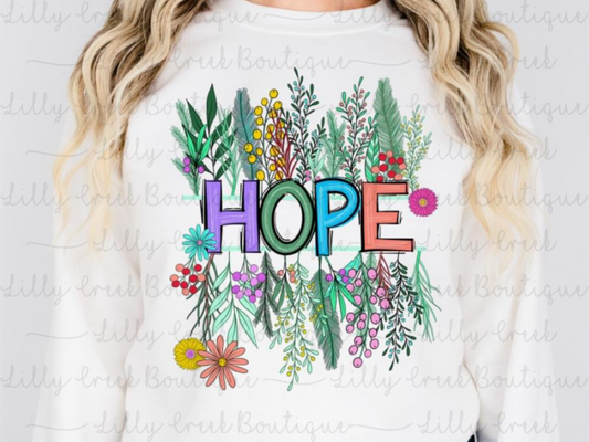 Floral Hope Tee