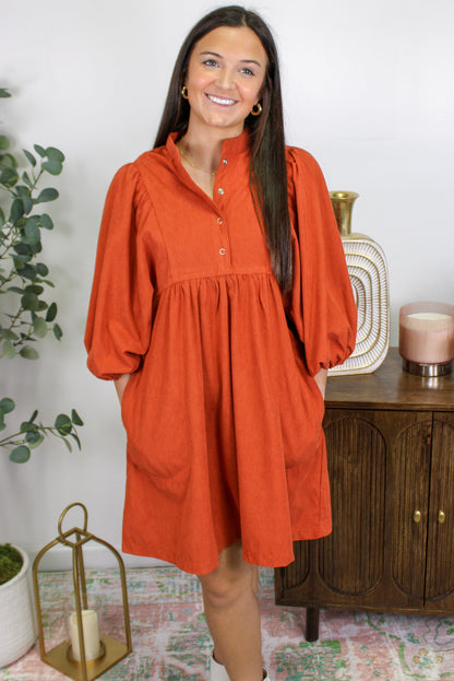 Corduroy Dress RTS