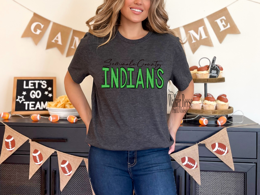 Seminole County Indians Tee