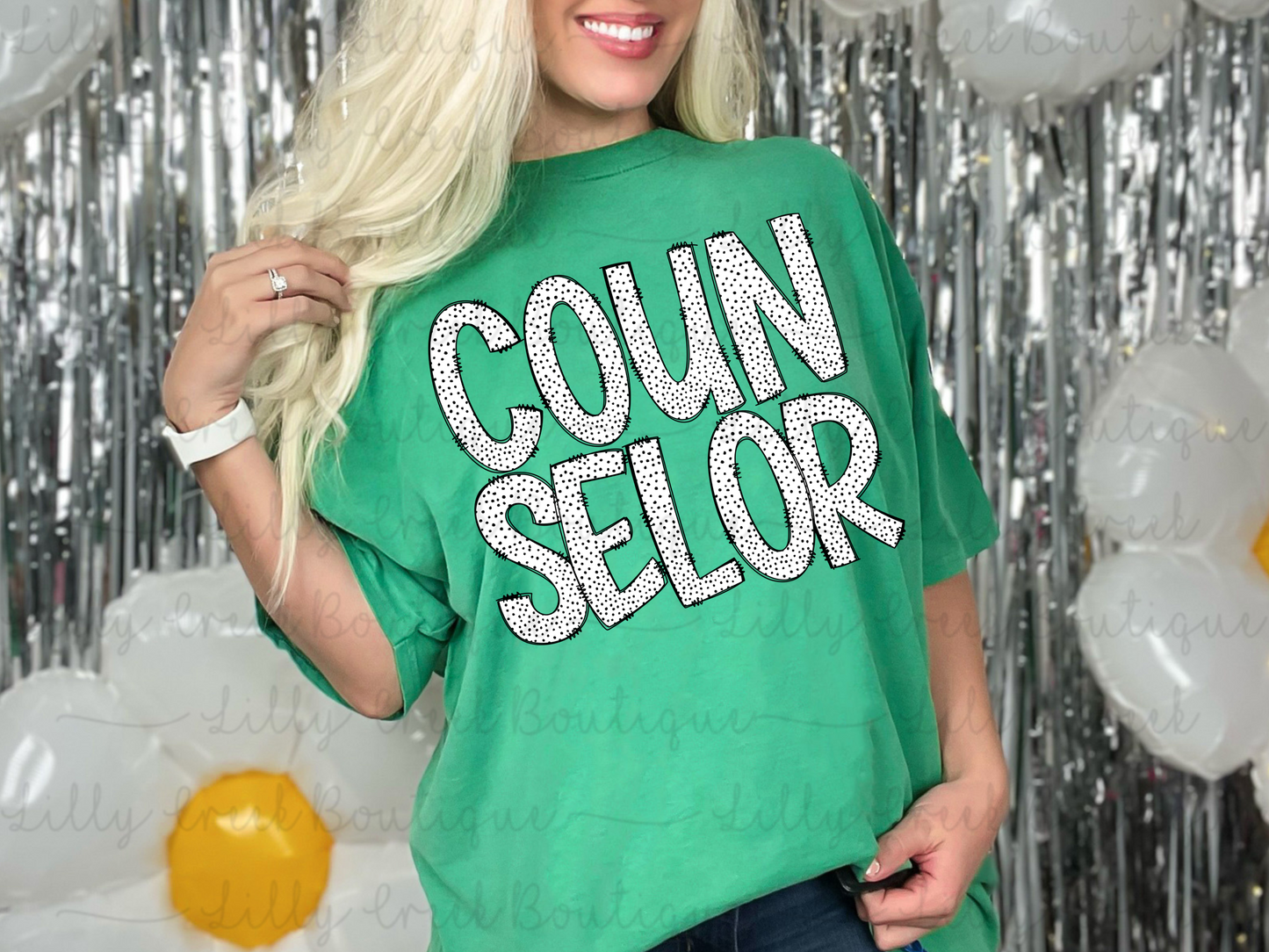 COUNSELOR Dottie Font Tee