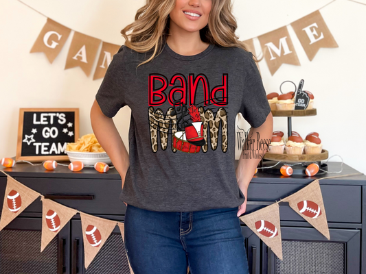 BAND MOM Drum Tee